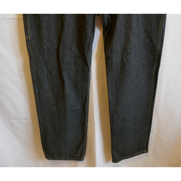 VTG Polo Jeans Company Ralph Lauren 5-POCKET CARPENTER C-5 36 x 33 Black - Picture 6 of 16